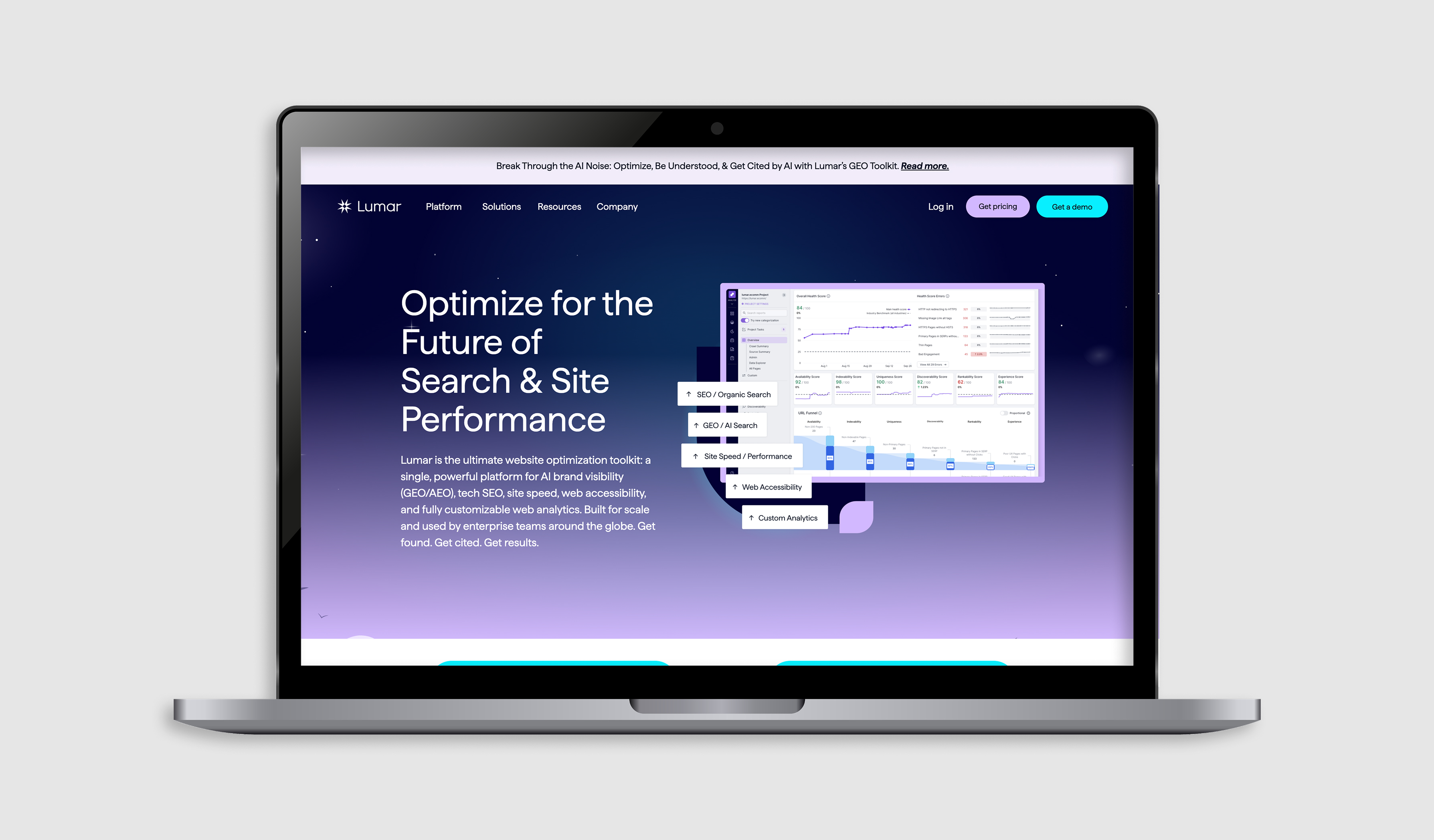 Lumar site audit tool
