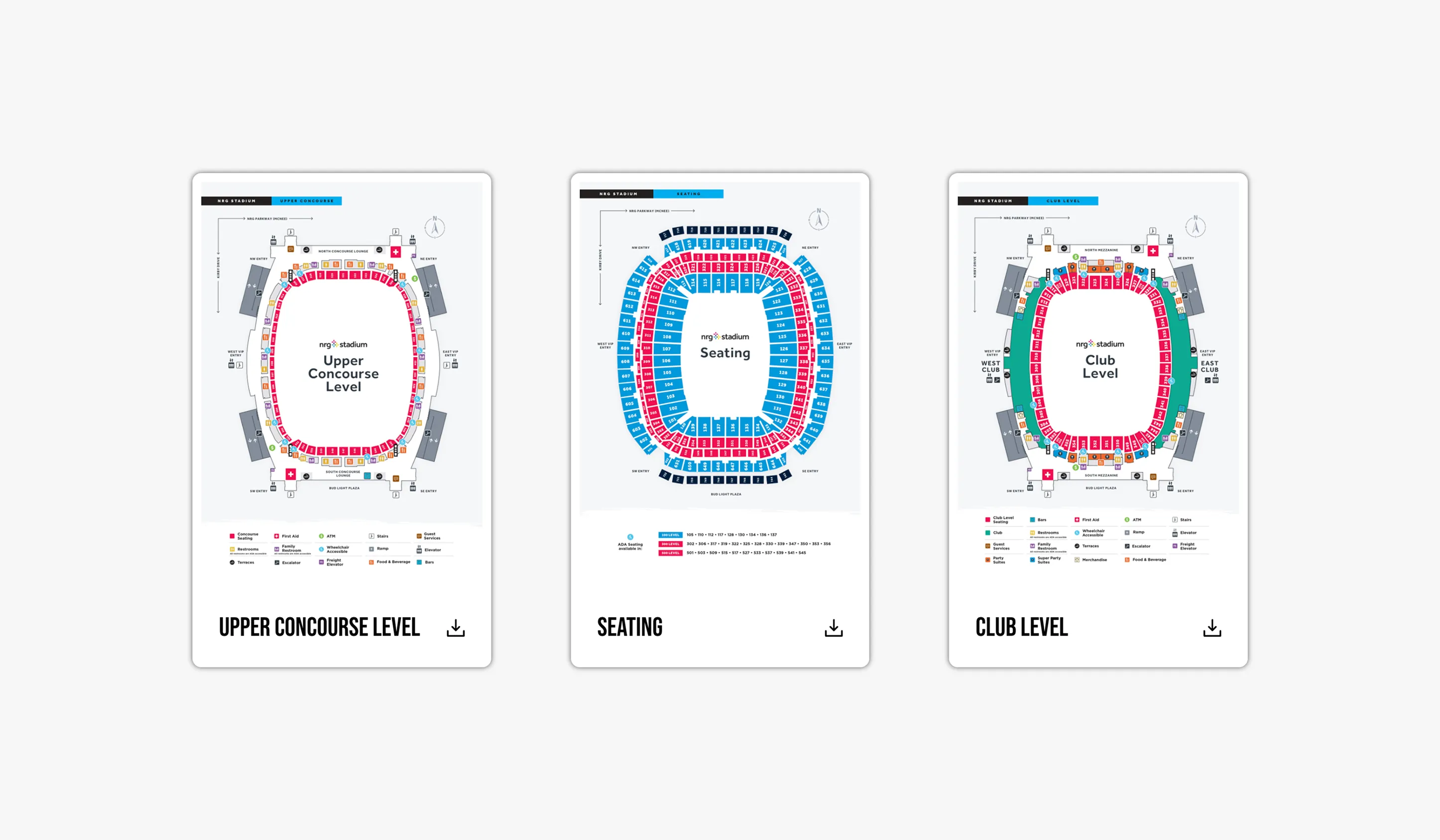 Structured Web Design for NRG Park by OWDT