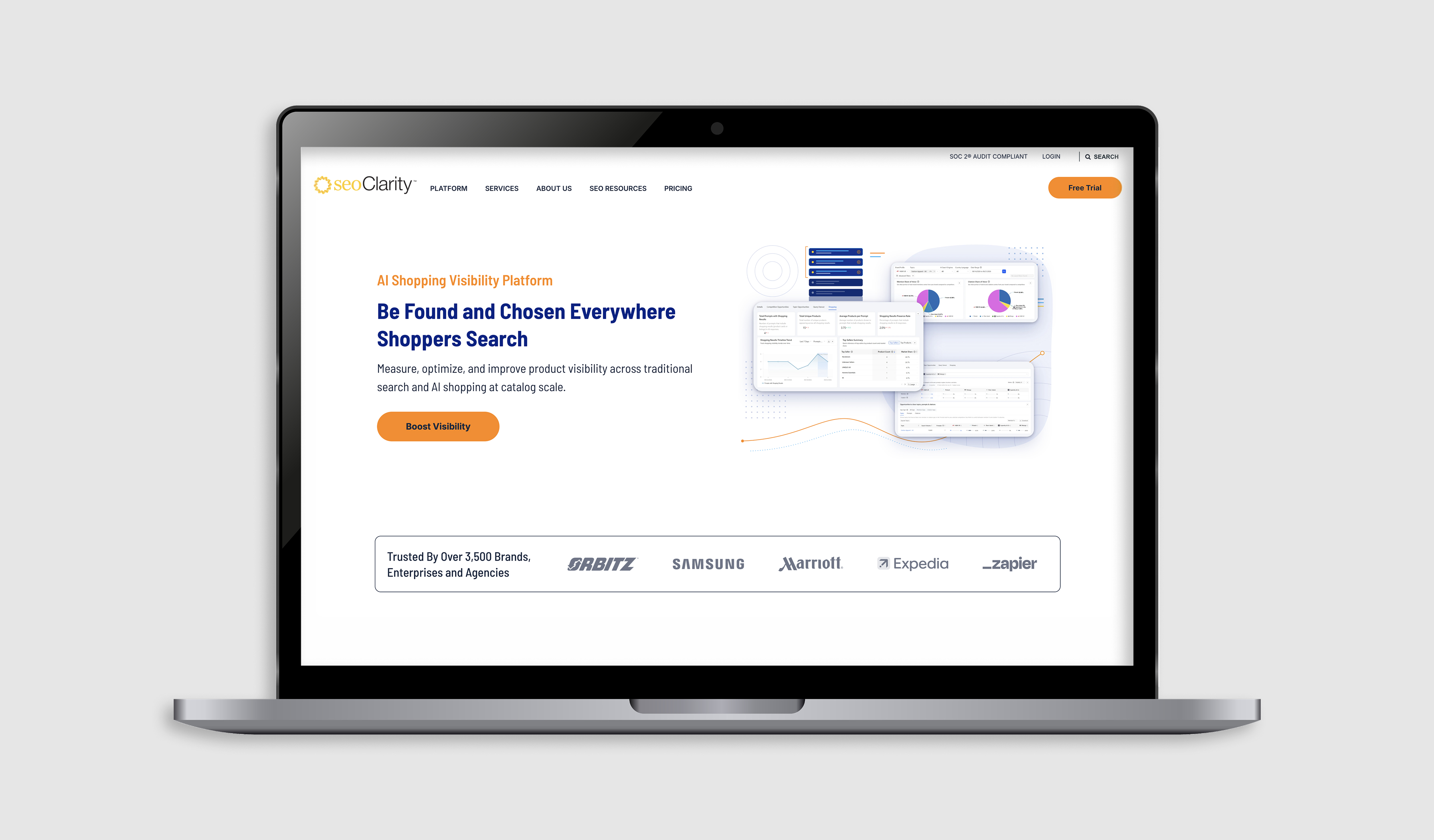 seoClarity for SEO audit 
