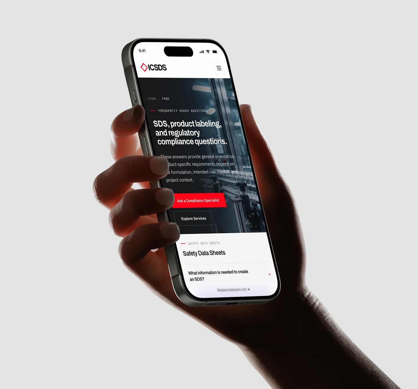 ICSDS Responsive Website Design by OWDT