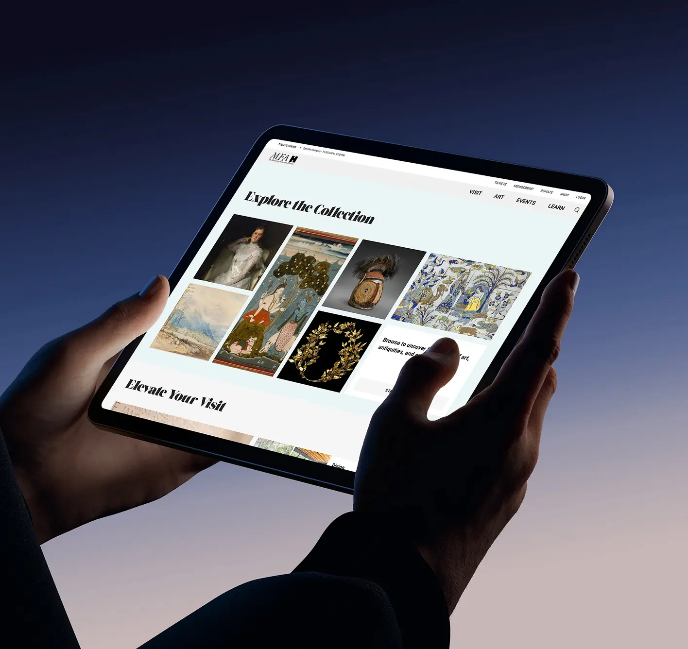 MFAH Web Design Case Study